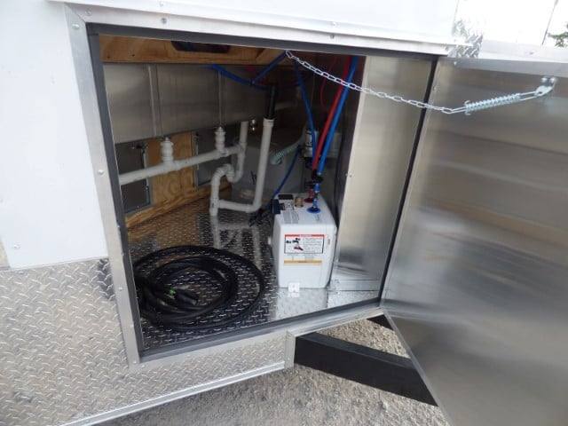 Concession Trailer White 8.5 X 22  - Food Event Catering