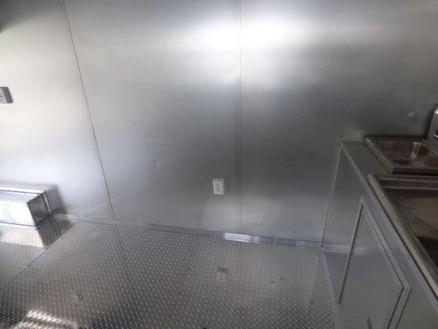 Concession Trailer White 8.5 X 22  - Food Event Catering