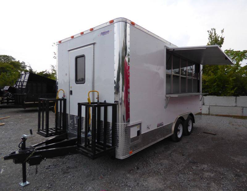 1457-concession-trailer-white-8.5-x-16-food-catering-event-trailer-12.jpg Concession Trailer White 8.5' x 16' Food Catering Event Trailer