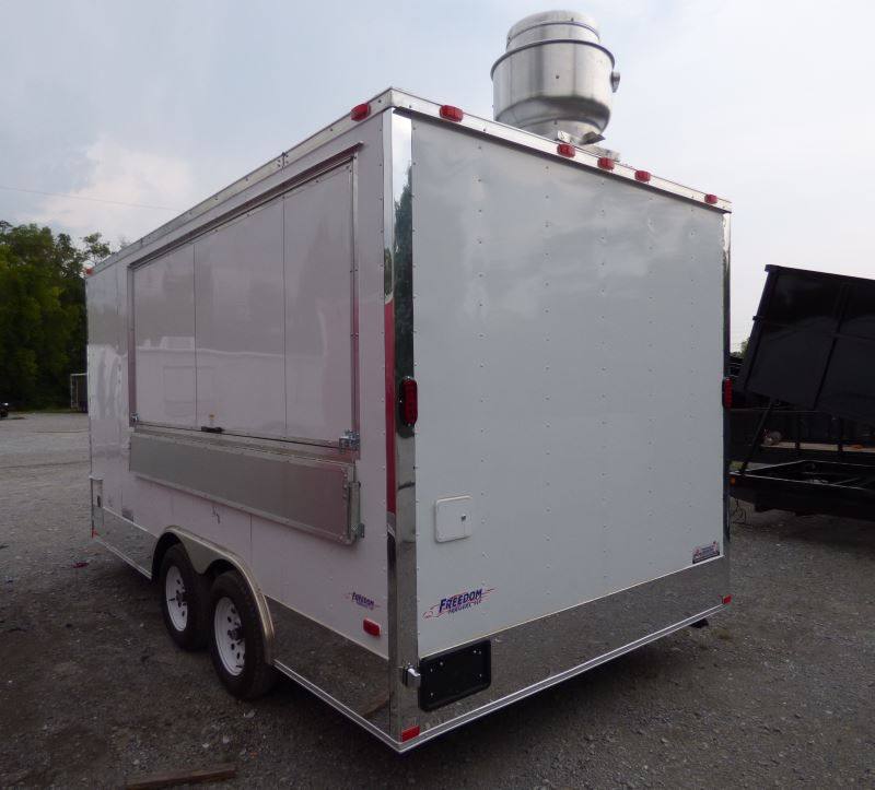 1457-concession-trailer-white-8.5-x-16-food-catering-event-trailer-5.jpg Concession Trailer White 8.5' x 16' Food Catering Event Trailer