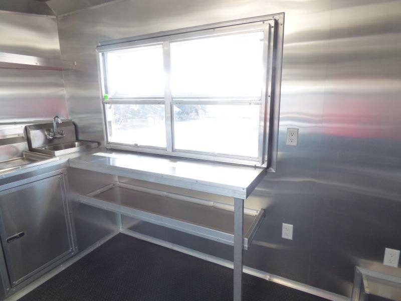 1458-concession-trailer-white-8.5-x-20-bbq-smoker-event-catering-20.jpg Concession Trailer White 8.5' x 20' BBQ Smoker Event Catering