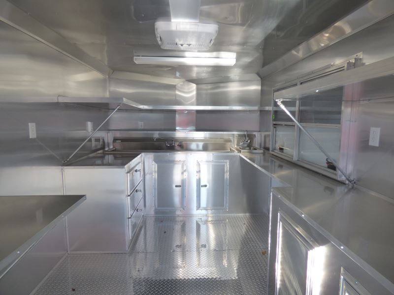 1459-concession-trailer-white-8.5-x-20-bbq-smoker-event-catering-trailer-12.jpg Concession Trailer White 8.5' x 20' BBQ Smoker Event Catering Trailer