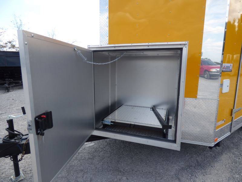 Concession Trailer Yellow 8.5'x 14' Food Vending Event Catering