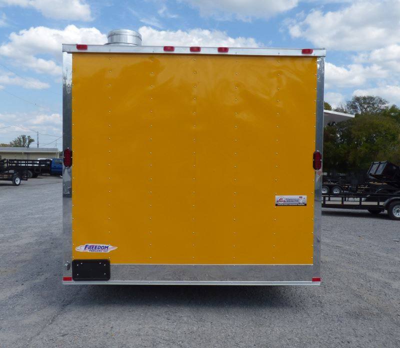 Concession Trailer Yellow 8.5'x 14' Food Vending Event Catering