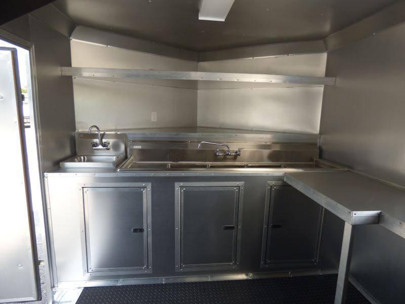 Concession Trailer Yellow 8.5'x 14' Food Vending Event Catering