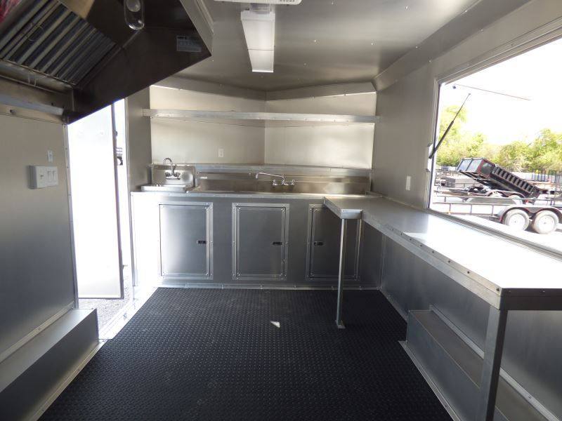 Concession Trailer Yellow 8.5'x 14' Food Vending Event Catering