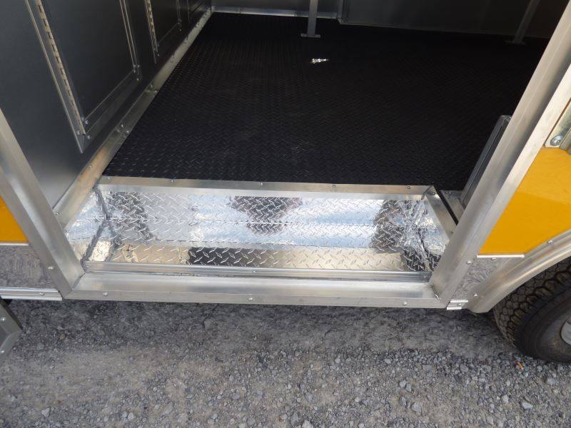 Concession Trailer Yellow 8.5'x 14' Food Vending Event Catering