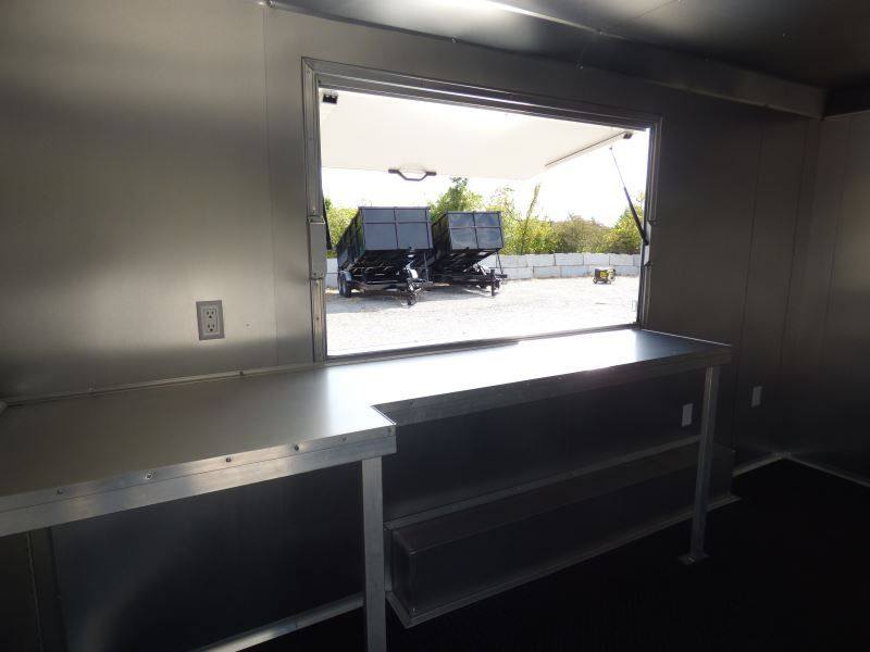 Concession Trailer Yellow 8.5'x 14' Food Vending Event Catering