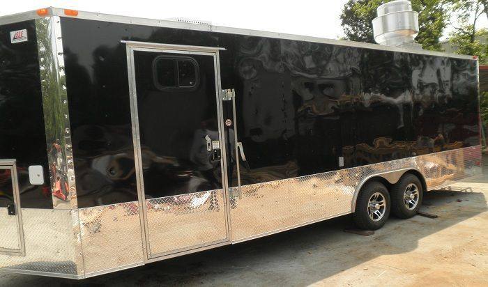 1461-concession-trailers-8.5-x24-black-event-food-vending-catering-trailer-4.jpg Concession Trailers 8.5'x24' Black - Event Food Vending Catering trailer