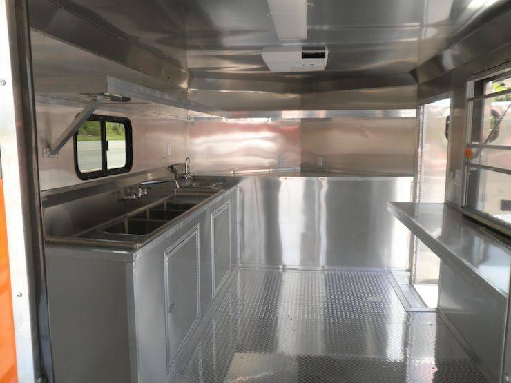 1462-concession-trailers-8.5-x24-orange-bbq-smoker-vending-catering-trailer-13.jpg Concession Trailers 8.5'x24' Orange - BBQ Smoker Vending Catering Trailer