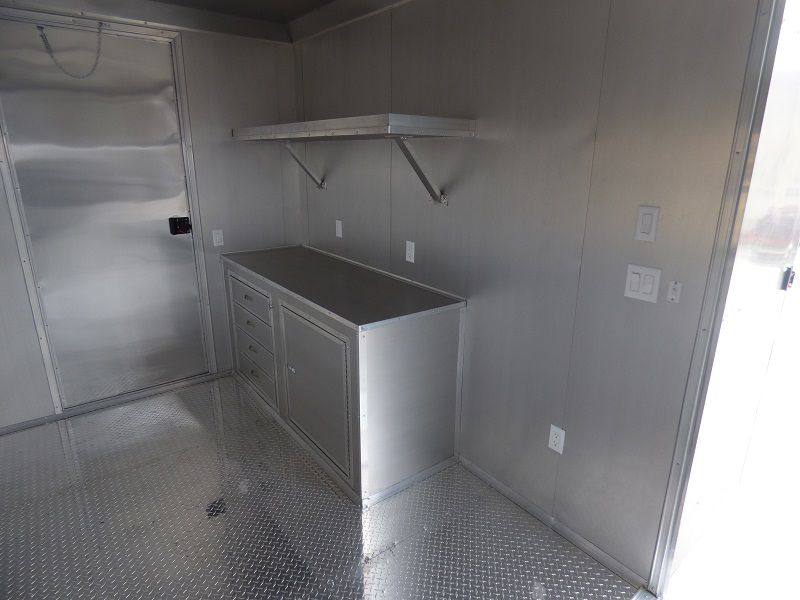 1463-concession-trailers-8.5-x24-red-bbq-food-catering-with-restroom-18.jpg Concession Trailers 8.5'x24' Red BBQ Food Catering With Restroom