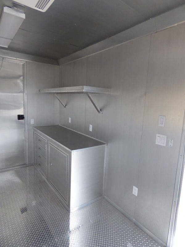 1463-concession-trailers-8.5-x24-red-bbq-food-catering-with-restroom-22.jpg Concession Trailers 8.5'x24' Red BBQ Food Catering With Restroom