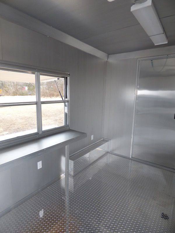 1463-concession-trailers-8.5-x24-red-bbq-food-catering-with-restroom-23.jpg Concession Trailers 8.5'x24' Red BBQ Food Catering With Restroom