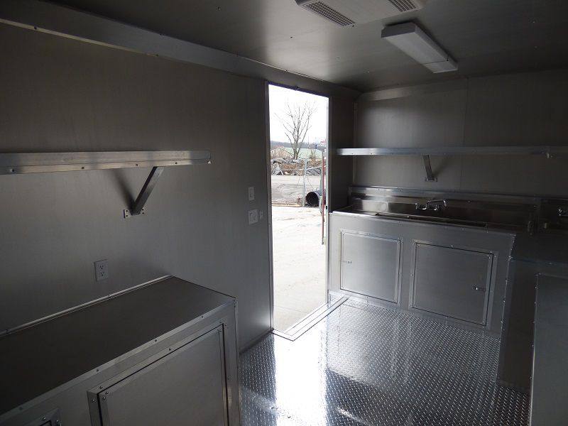1463-concession-trailers-8.5-x24-red-bbq-food-catering-with-restroom-26.jpg Concession Trailers 8.5'x24' Red BBQ Food Catering With Restroom