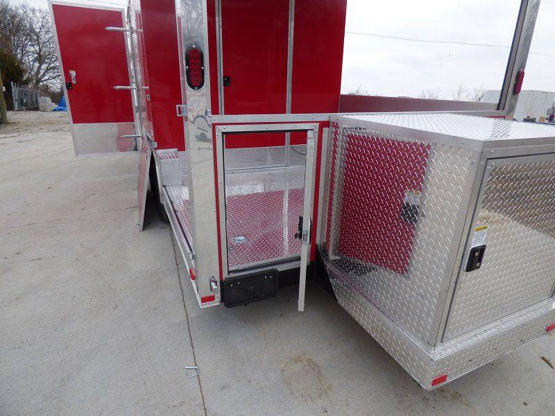 1463-concession-trailers-8.5-x24-red-bbq-food-catering-with-restroom-39.jpg Concession Trailers 8.5'x24' Red BBQ Food Catering With Restroom