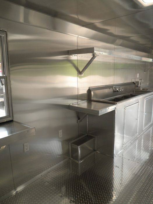 Concession Trailers 8.5'x24' Yellow - Vending Food Catering Event trailer