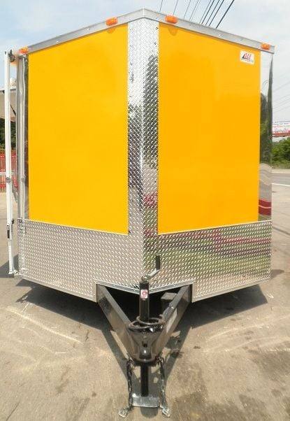 Concession Trailers 8.5'x24' Yellow - Vending Food Catering Event trailer