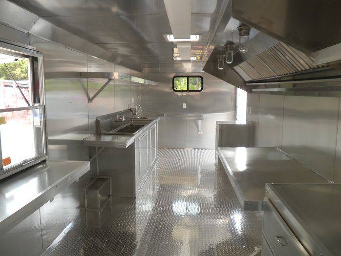 Concession Trailers 8.5'x24' Yellow - Vending Food Catering Event trailer