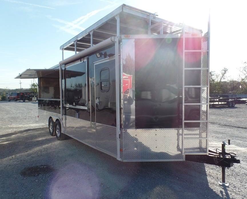 Custom Enclosed Trailer 8.5' X 24' Event Vending Storage