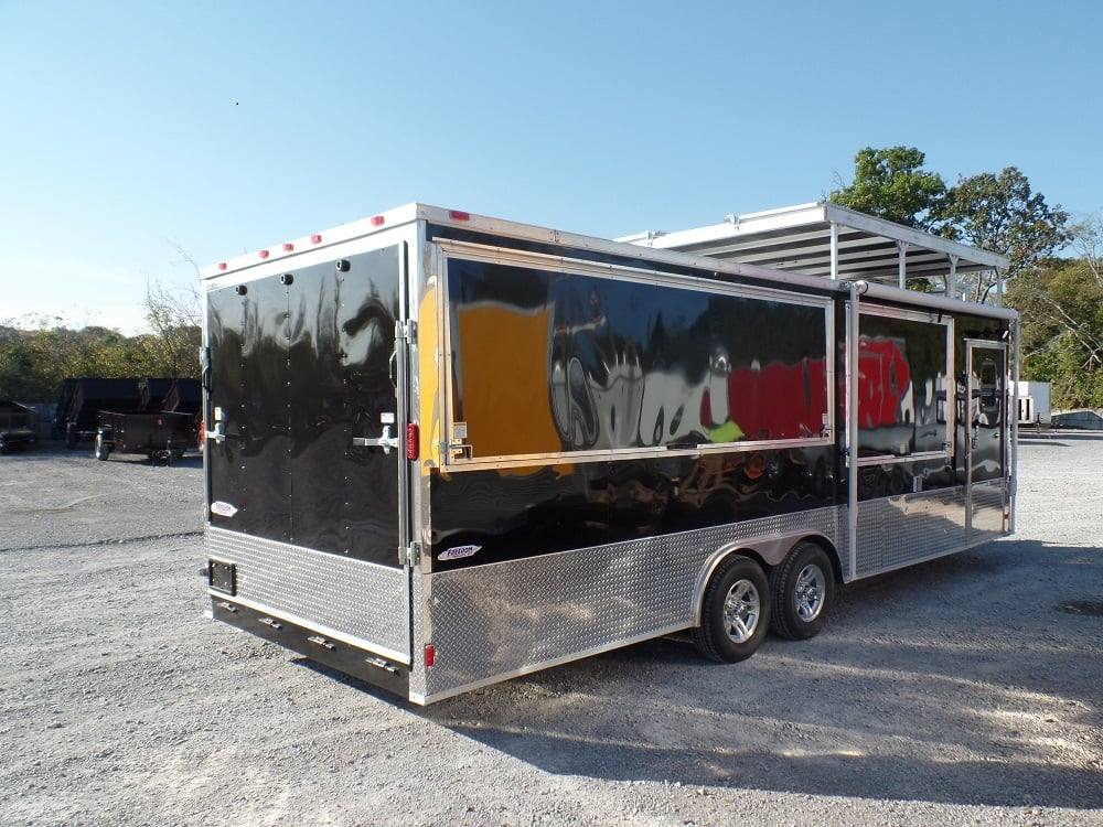 Custom Enclosed Trailer 8.5' X 24' Event Vending Storage