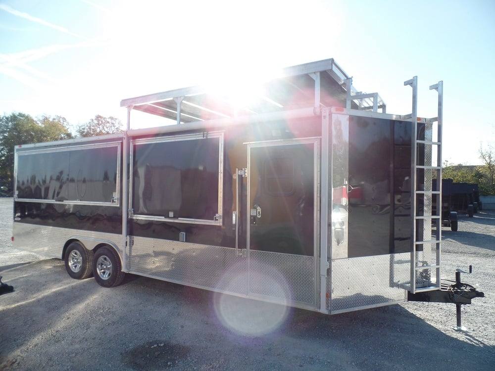 Custom Enclosed Trailer 8.5' X 24' Event Vending Storage