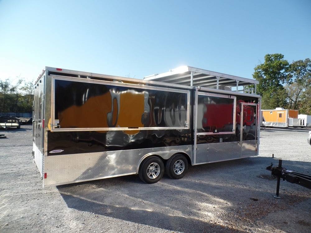 Custom Enclosed Trailer 8.5' X 24' Event Vending Storage