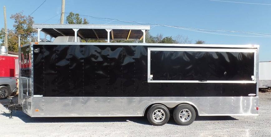 Custom Enclosed Trailer 8.5' X 24' Event Vending Storage