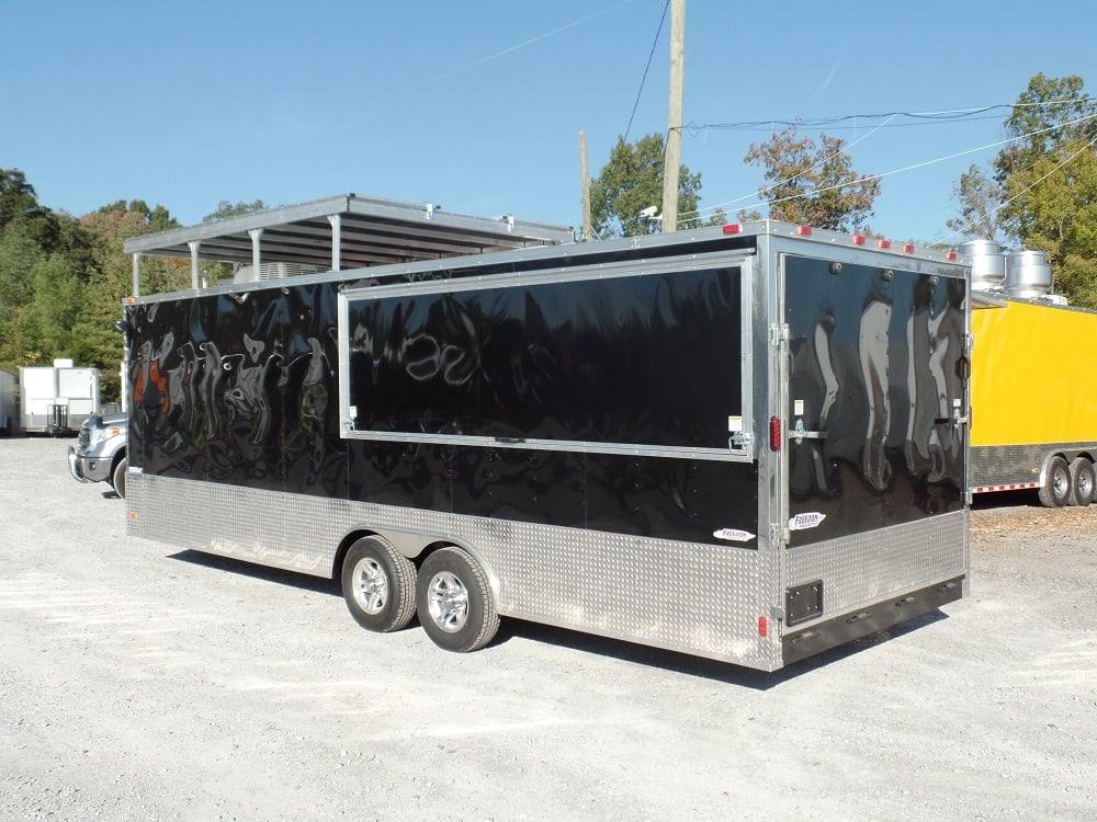 Custom Enclosed Trailer 8.5' X 24' Event Vending Storage