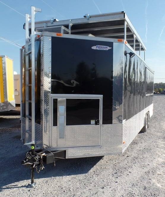 Custom Enclosed Trailer 8.5' X 24' Event Vending Storage