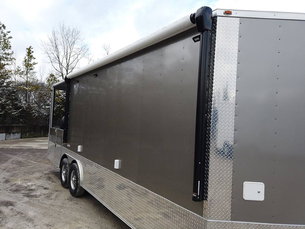 1471-light-pewter-8.5x24-double-i-beam-porch-style-food-concession-trailer-with-appliances-6.jpg Light Pewter 8.5x24' Double I Beam Porch Style Food Concession Trailer with Appliances