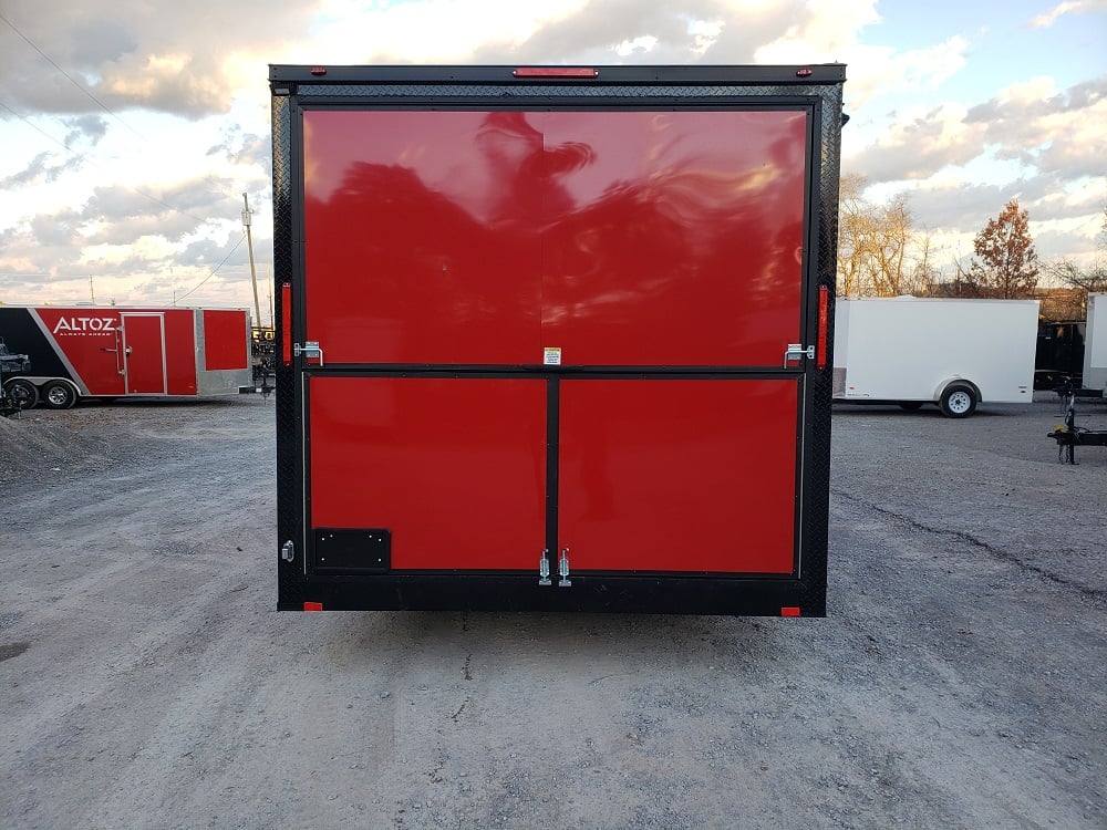 1473-red-8.5x17-catering-event-concession-food-trailer-30.jpg Red 8.5x17' Catering Event Concession Food Trailer