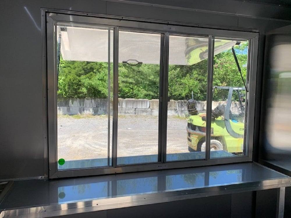 1474-red-8.5x24-food-catering-concession-food-trailer-with-appliances-12.jpg Red 8.5x24 Food Catering Concession Food Trailer with Appliances