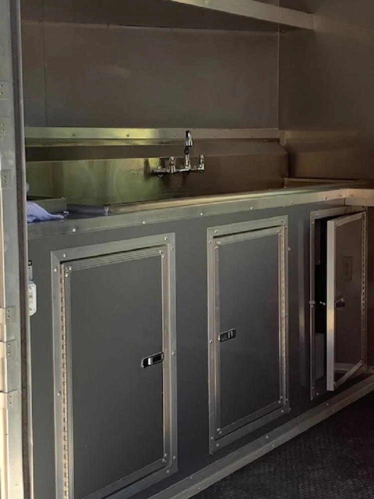1474-red-8.5x24-food-catering-concession-food-trailer-with-appliances-15.webp Red 8.5x24 Food Catering Concession Food Trailer with Appliances