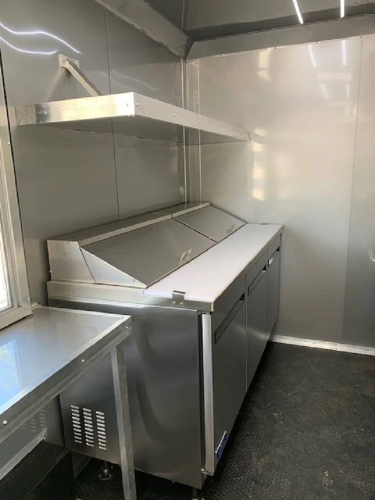 1474-red-8.5x24-food-catering-concession-food-trailer-with-appliances-5.webp Red 8.5x24 Food Catering Concession Food Trailer with Appliances