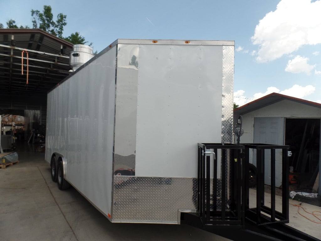 1476-white-8.5-x-20-enclosed-concession-food-trailer-6.jpg White 8.5' x 20' Enclosed Concession Food Trailer