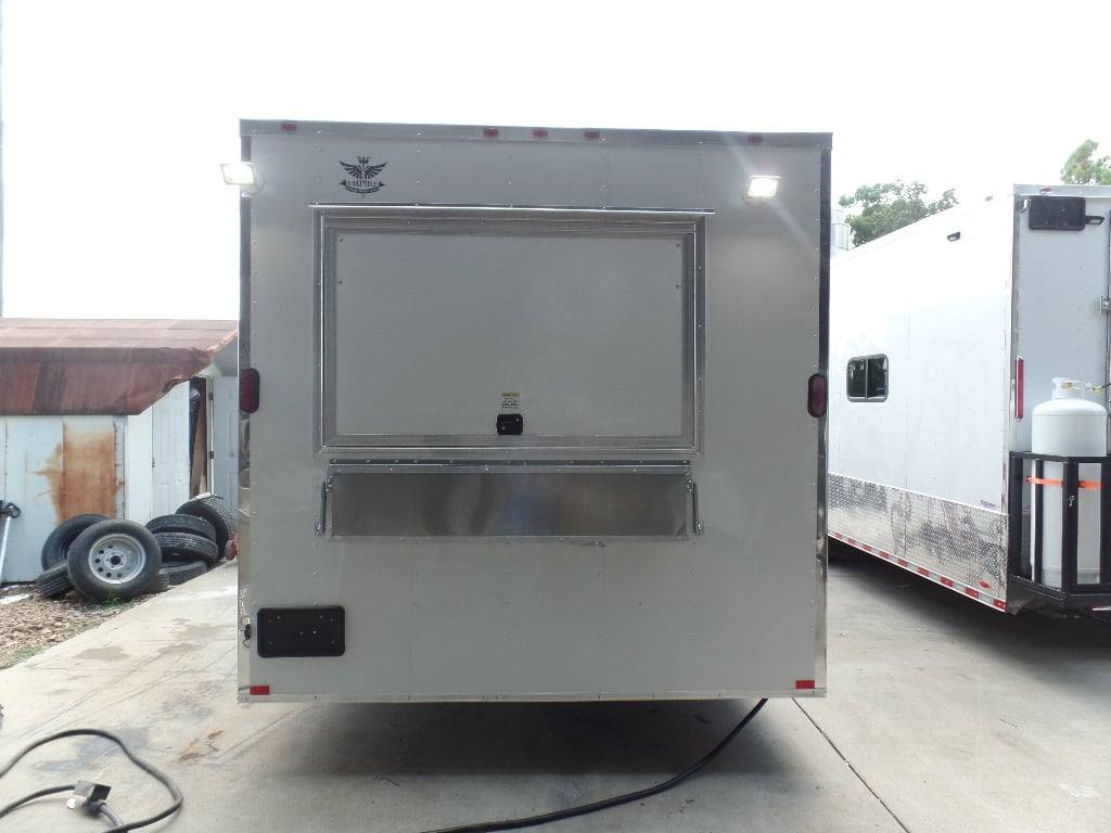 1476-white-8.5-x-20-enclosed-concession-food-trailer-9.jpg White 8.5' x 20' Enclosed Concession Food Trailer