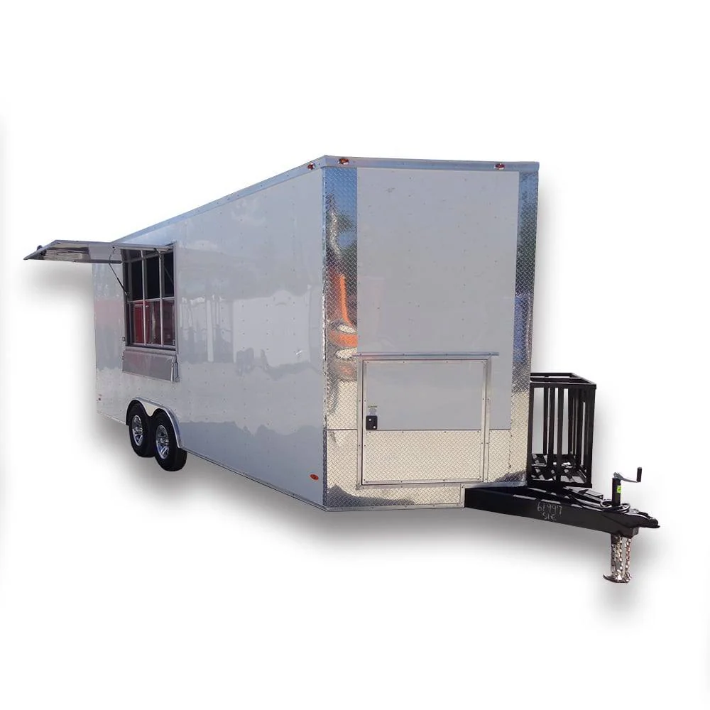 1477-white-8.5-x-20-event-catering-concession-food-trailer-1.webp White 8.5' x 20' Event Catering Concession Food Trailer