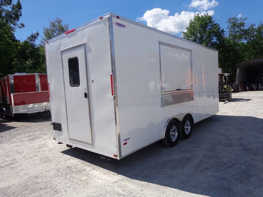 1477-white-8.5-x-20-event-catering-concession-food-trailer-15.jpg White 8.5' x 20' Event Catering Concession Food Trailer
