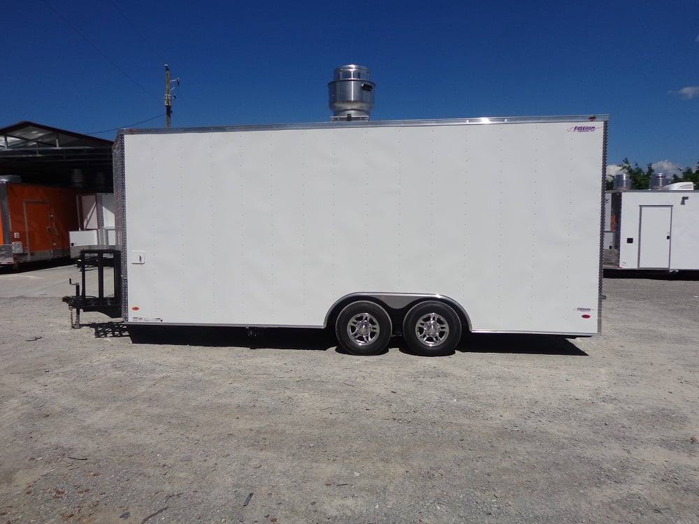 1477-white-8.5-x-20-event-catering-concession-food-trailer-21.jpg White 8.5' x 20' Event Catering Concession Food Trailer