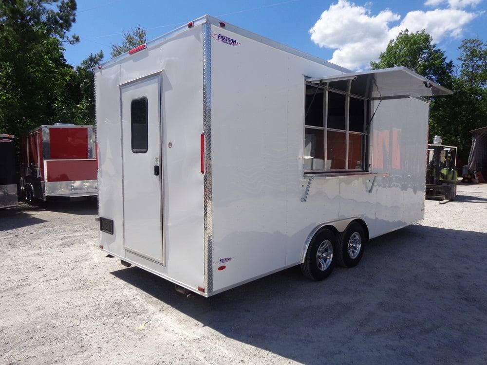 1477-white-8.5-x-20-event-catering-concession-food-trailer-22.jpg White 8.5' x 20' Event Catering Concession Food Trailer