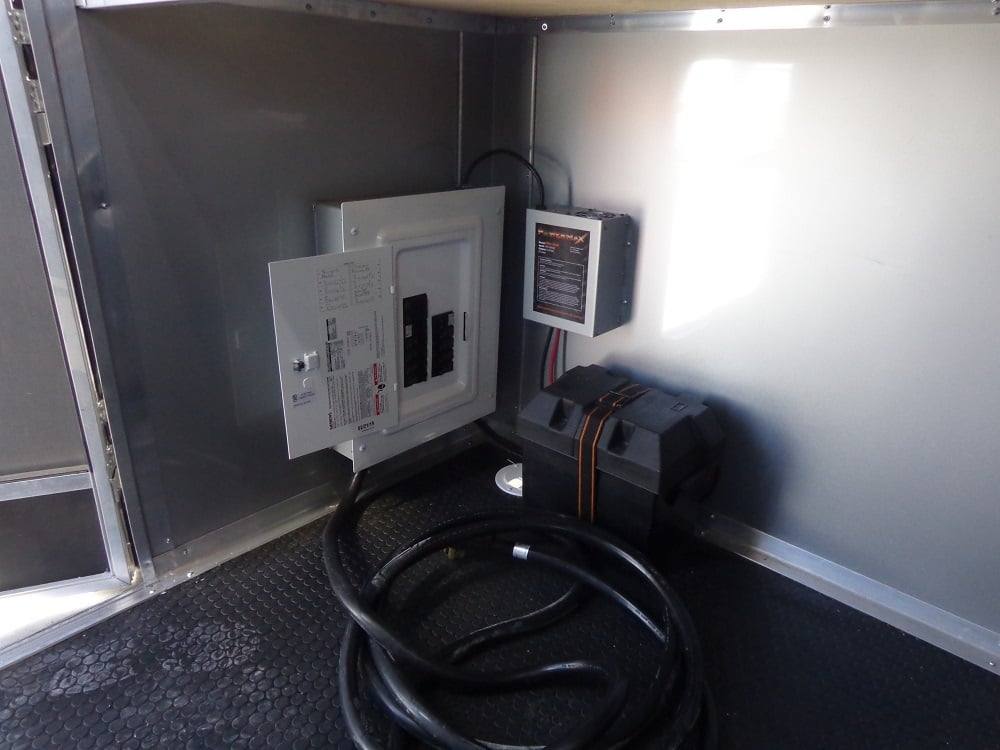 1477-white-8.5-x-20-event-catering-concession-food-trailer-25.jpg White 8.5' x 20' Event Catering Concession Food Trailer