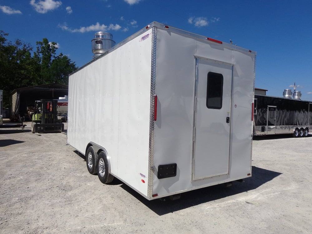 1477-white-8.5-x-20-event-catering-concession-food-trailer-3.jpg White 8.5' x 20' Event Catering Concession Food Trailer
