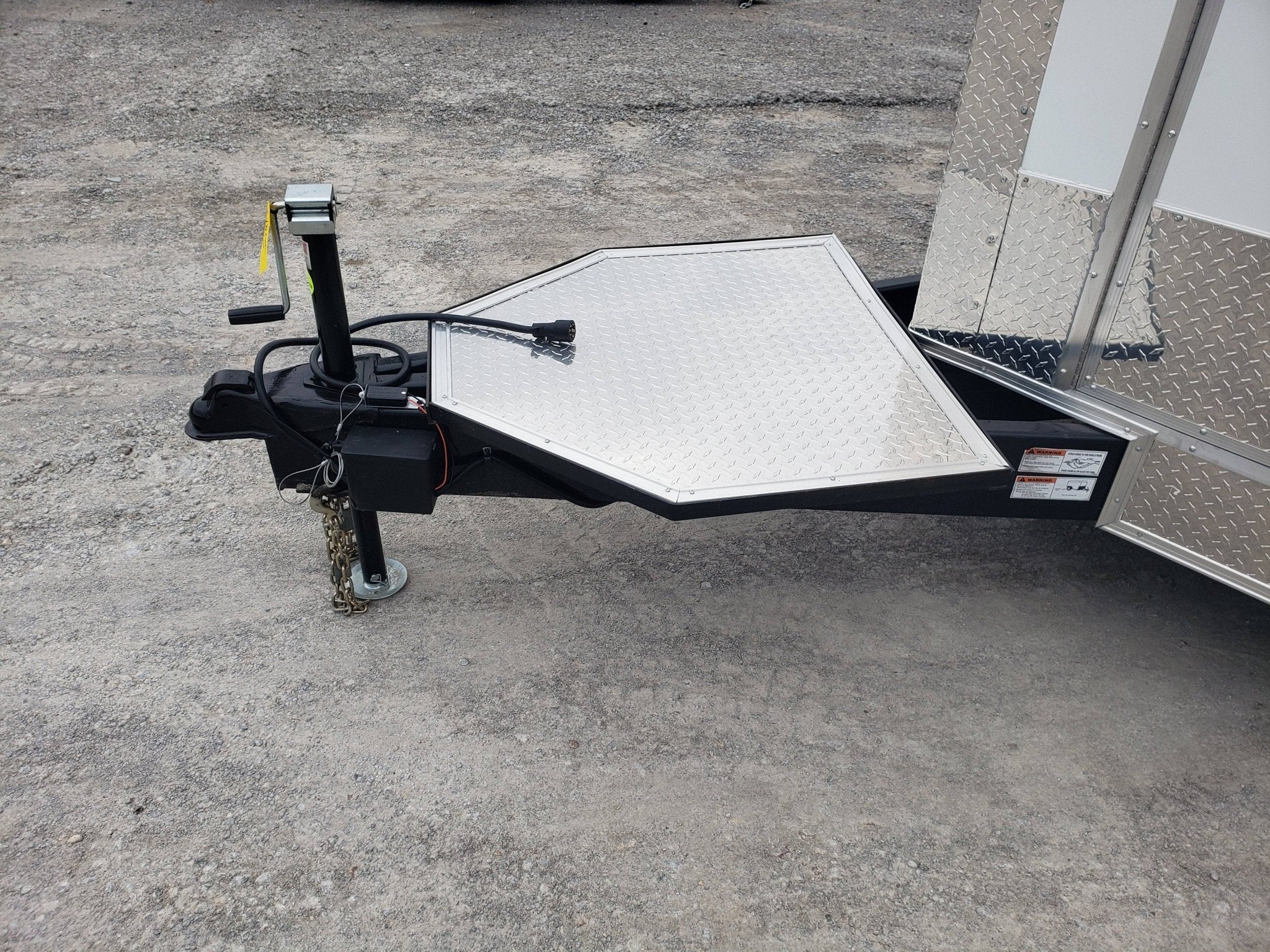 1478-white-8.5-x-22-bbq-porch-concession-food-trailer-16.jpg White 8.5' x 22' BBQ Porch Concession Food Trailer