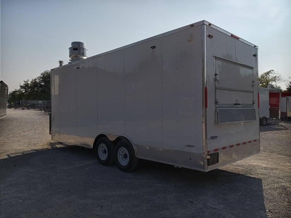 1479-white-8.5-x-22-food-vending-trailer-7.jpg White 8.5' x 22' Food Vending Trailer