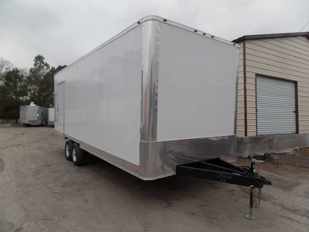 1480-white-8.5-x-24-deckover-concession-food-wash-trailer-10.jpg White 8.5' x 24' Deckover Concession Food Wash Trailer