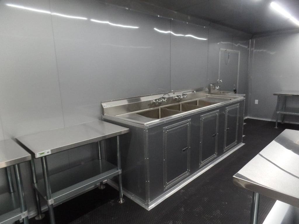 1480-white-8.5-x-24-deckover-concession-food-wash-trailer-14.jpg White 8.5' x 24' Deckover Concession Food Wash Trailer