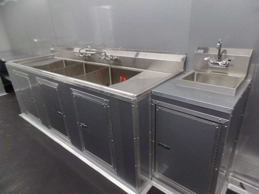 1480-white-8.5-x-24-deckover-concession-food-wash-trailer-21.jpg White 8.5' x 24' Deckover Concession Food Wash Trailer