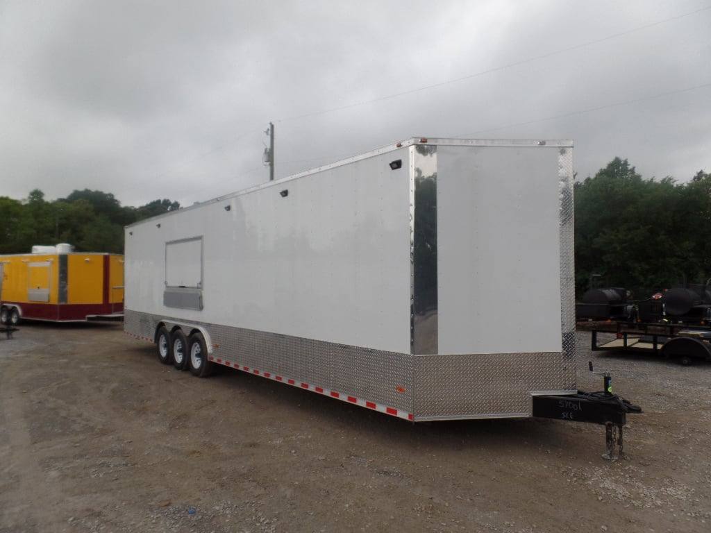 1481-white-8.5-x-32-commercial-food-concession-trailer-with-appliances-24.jpg White 8.5' x 32' Commercial Food Concession Trailer With Appliances
