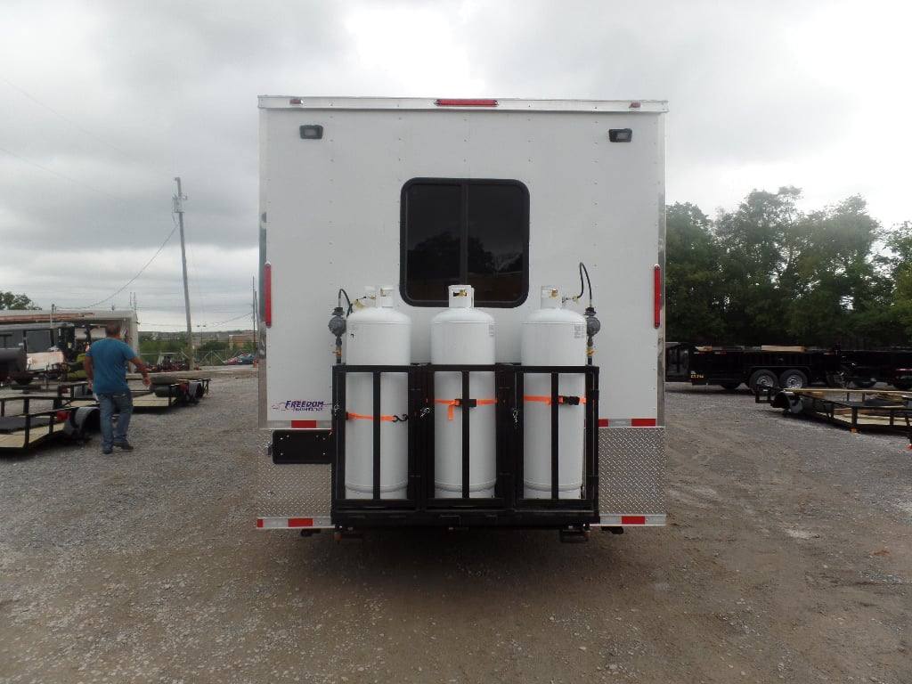 1481-white-8.5-x-32-commercial-food-concession-trailer-with-appliances-33.jpg White 8.5' x 32' Commercial Food Concession Trailer With Appliances