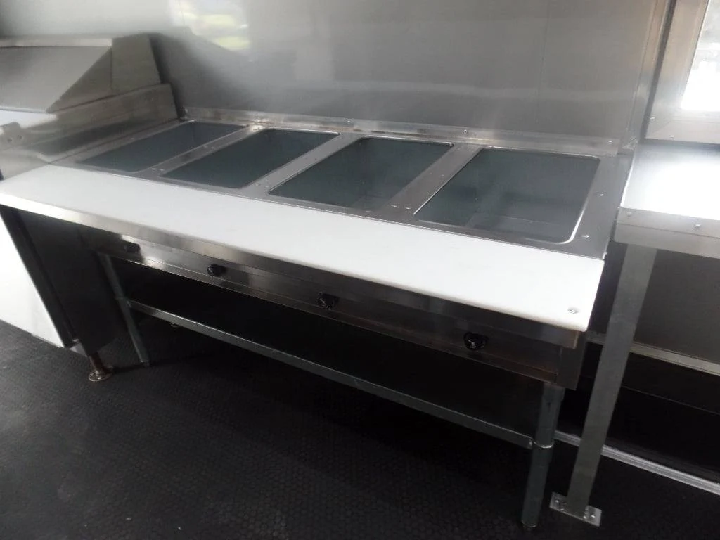 1481-white-8.5-x-32-commercial-food-concession-trailer-with-appliances-8.webp White 8.5' x 32' Commercial Food Concession Trailer With Appliances